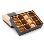 Brazilian Chocolate Truffles - Box of 12 assorted (Mix Box)
