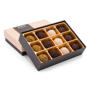 
                  
                    Brazilian Chocolate Truffles - Box of 12 assorted (Mix Box)
                  
                